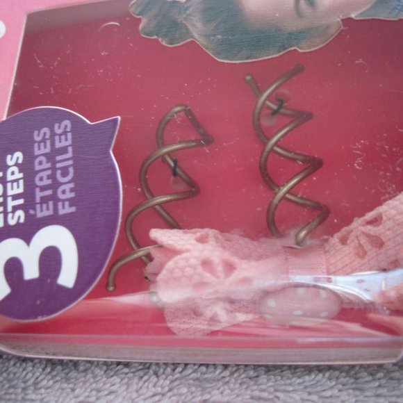 Goody Simple Styles Mini Spin Pins Bun Spiral Updo Hair Accessory Pin Light Dark - Picture 6 of 13